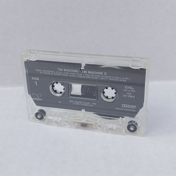 David Bowie Tin Machine II (Cassette, 1991)-Rock-Punk-Alternative-Victory Record - Picture 8 of 10